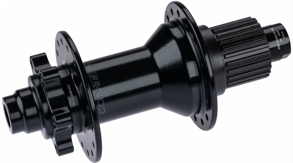 HR Nabe Contec Core DB Boost 148/12 mm Shimano Micro Spline Freilauf 6 Loch Bremsaufnahme 32 Loch