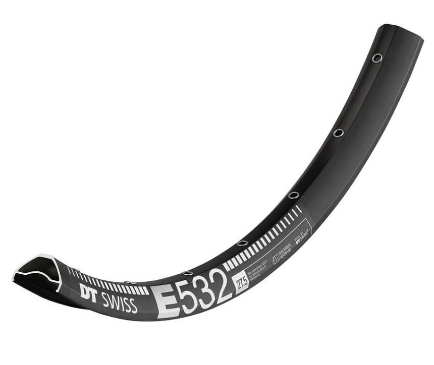27,5" DT Swiss Felge MTB E 532 schwarz 32 Loch 30-584