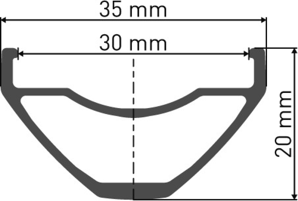 29er DT-Swiss Disk Felge E532 schwarz 622-30 32 Loch