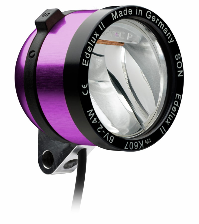 LED Scheinwerfer Edelux II in lila