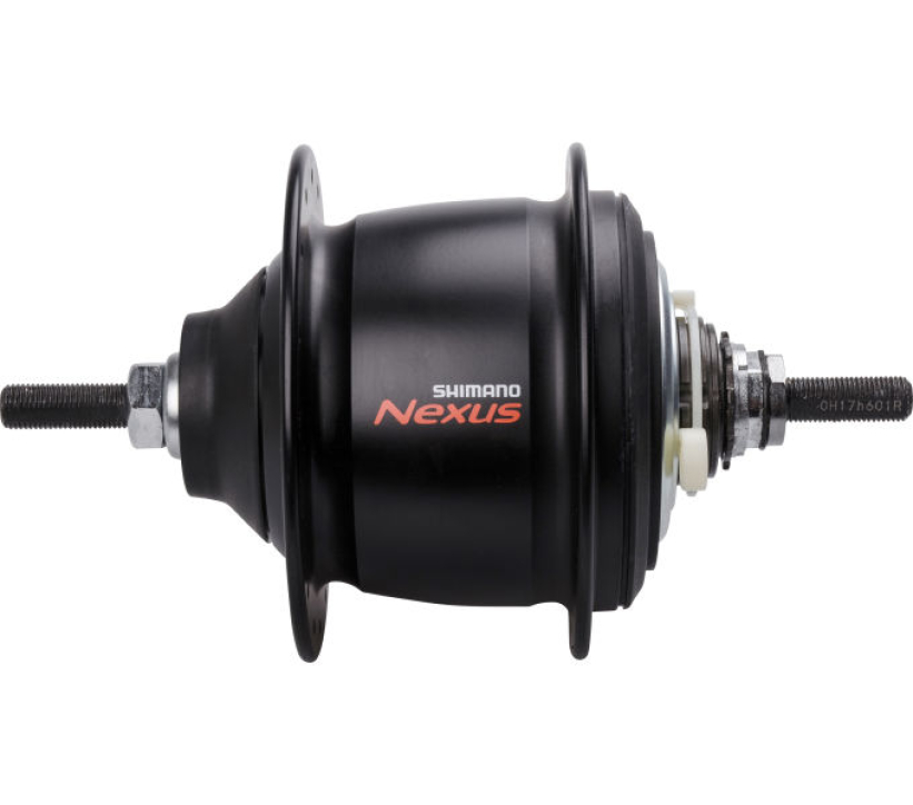 SHIMANO 8 Gang Getriebenabe Nexus SG-C6001 schwarz für Felgen- und Rollenbremse 36 Loch