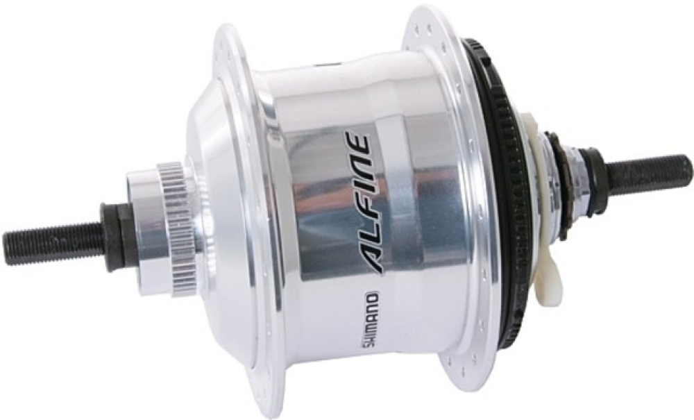 Hinterradnabe Shimano Alfine 11 Gang silber