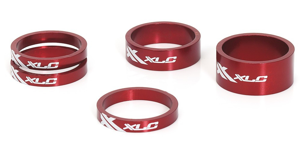XLC A-Head für 1 1/8"  Spacer Set in diversen Farben