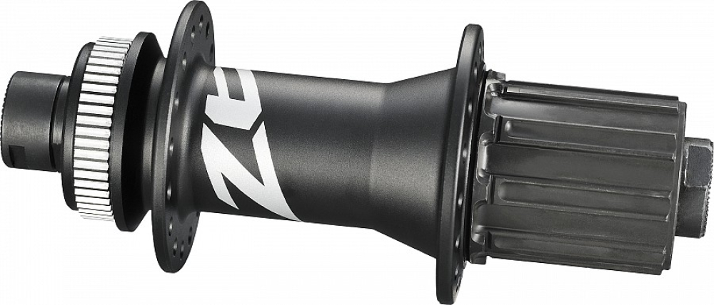 Shimano Nabe ZEE FH-M640 Centerlock für 10/12x135 mm Steckachse 32 /36 Loch hinten schwarz
