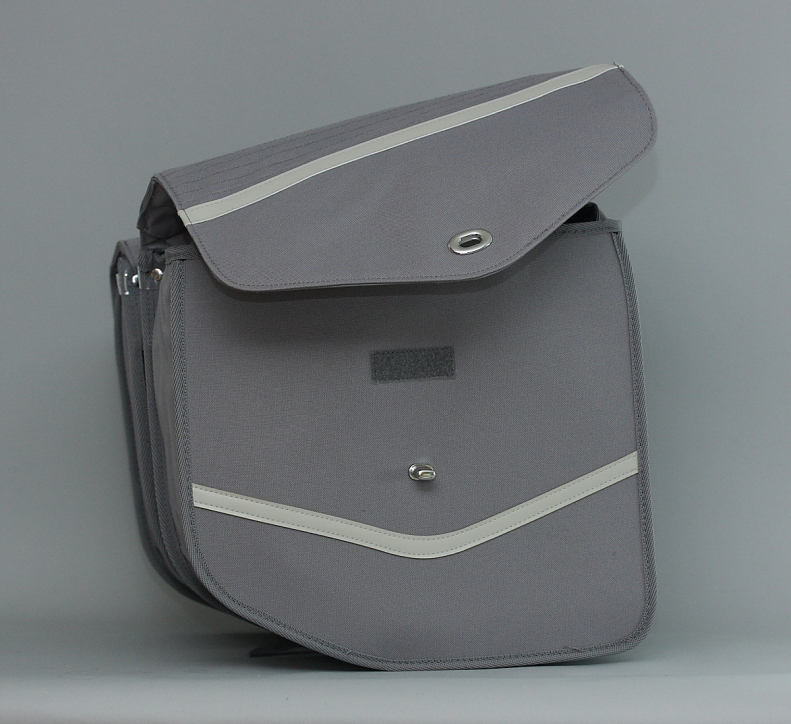 Doppeltasche Ella grau von Fast Rider