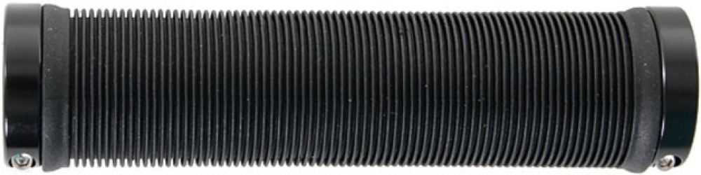 2 Lenkergriffe Contec Trail X schwarz mit Lockring schwarz