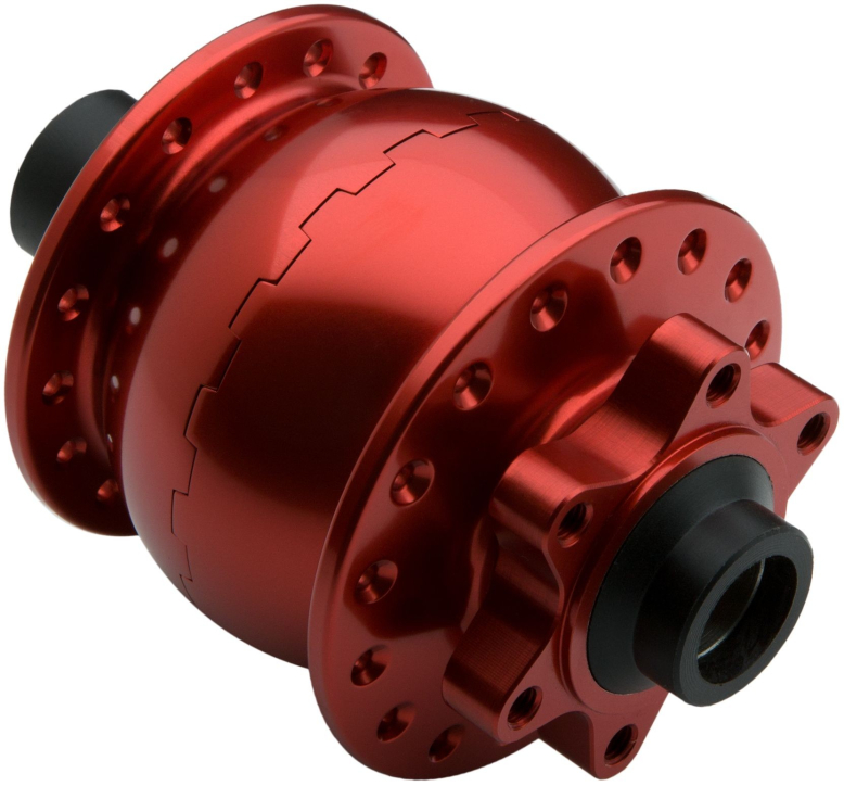 Nabendynamo Son 28 15 rot für Disk-Brake