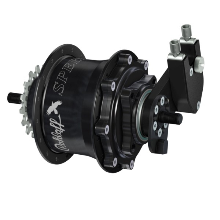 Nabe Rohloff Speedhub 500/14 Scheibenbremse schwarz Nr. 8067 TS DB OEM Schraubachse