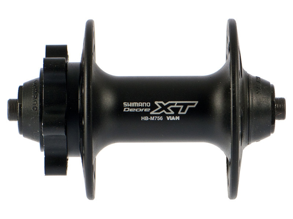Vorderradnabe Shimano XT HB-M756 Disc schwarz