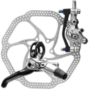 Hinterrad Bremse Avid X.O silber mit 200er Scheibe und IS Adapter